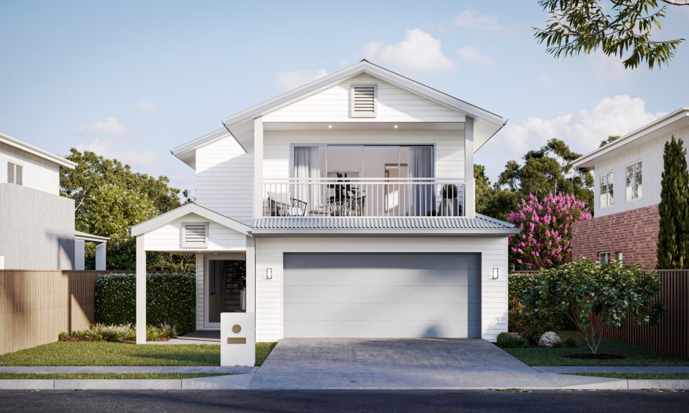 Neater Homes - Breakwater 290m2 Facade